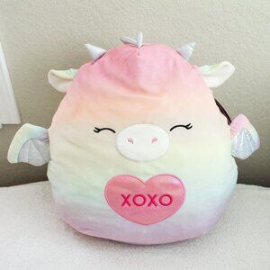 *Squishmallows* 2022 - 16" -  Dragon "Duranza" Valentine's Special Edition